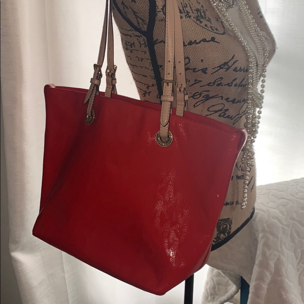 Michael Kors Patent Leather Handbag